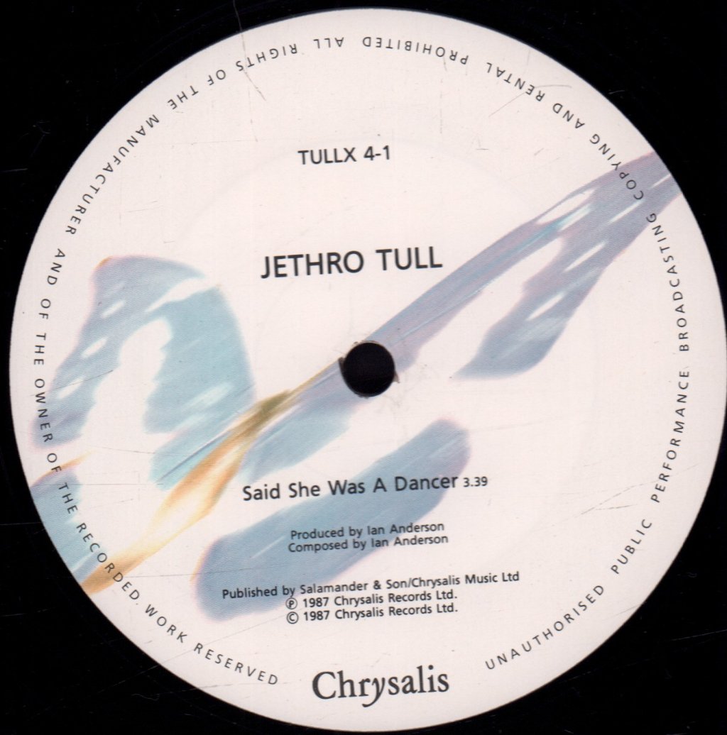 Jethro Tull - Said She Was A Dancer - 12 Inch