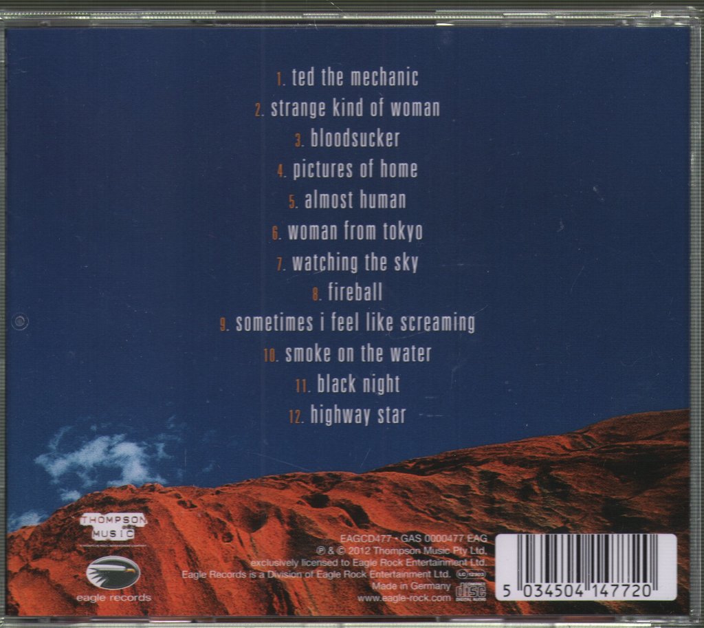 Deep Purple - Total Abandon - Australia '99 - Cd