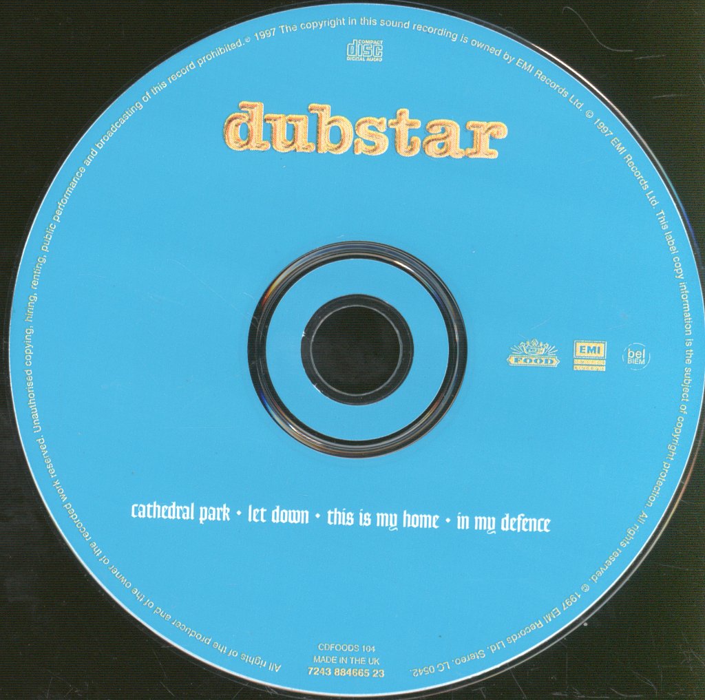Dubstar - Cathedral Park - Cd