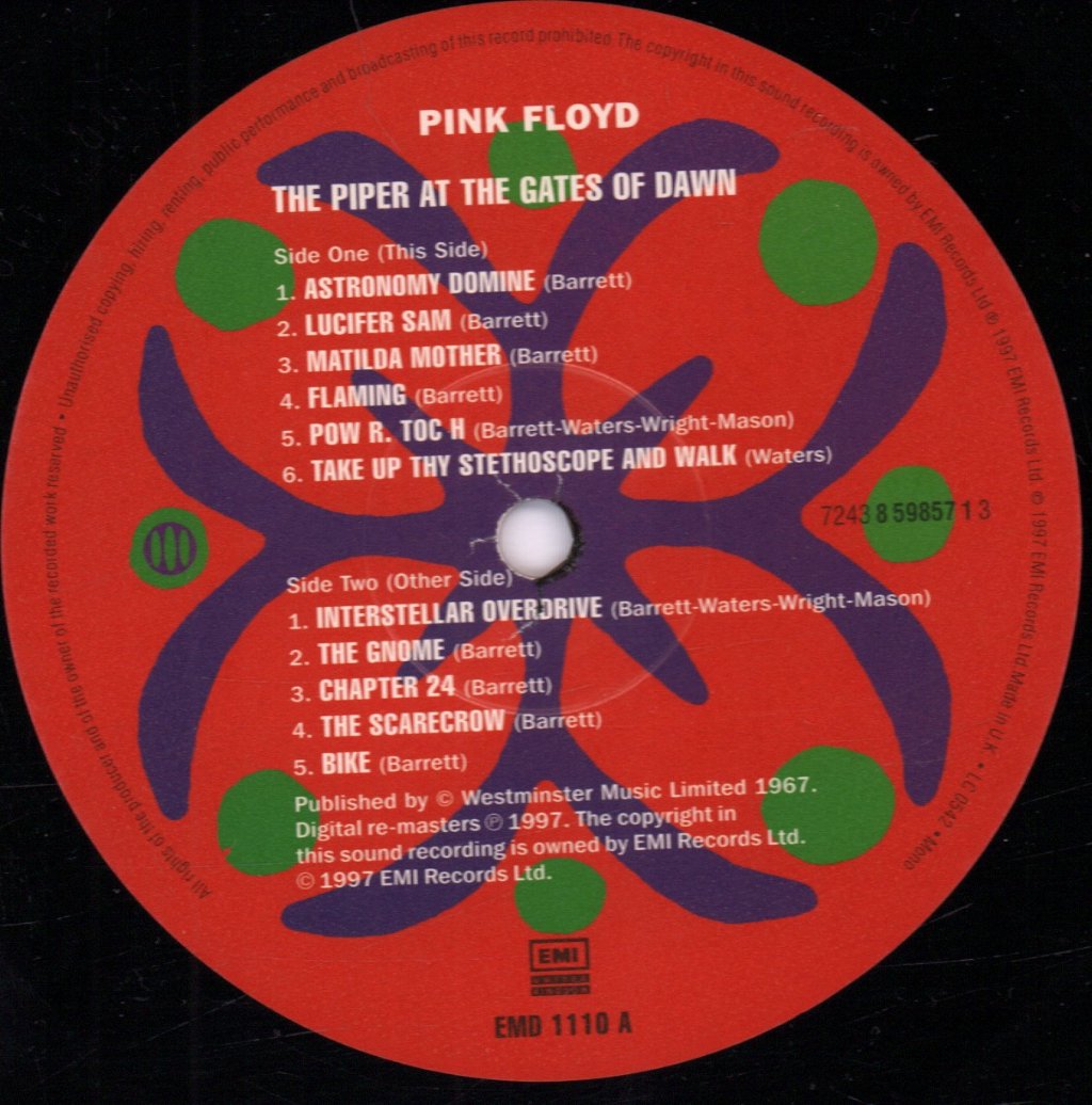 Pink Floyd - Piper At The Gates Of Dawn - Lp