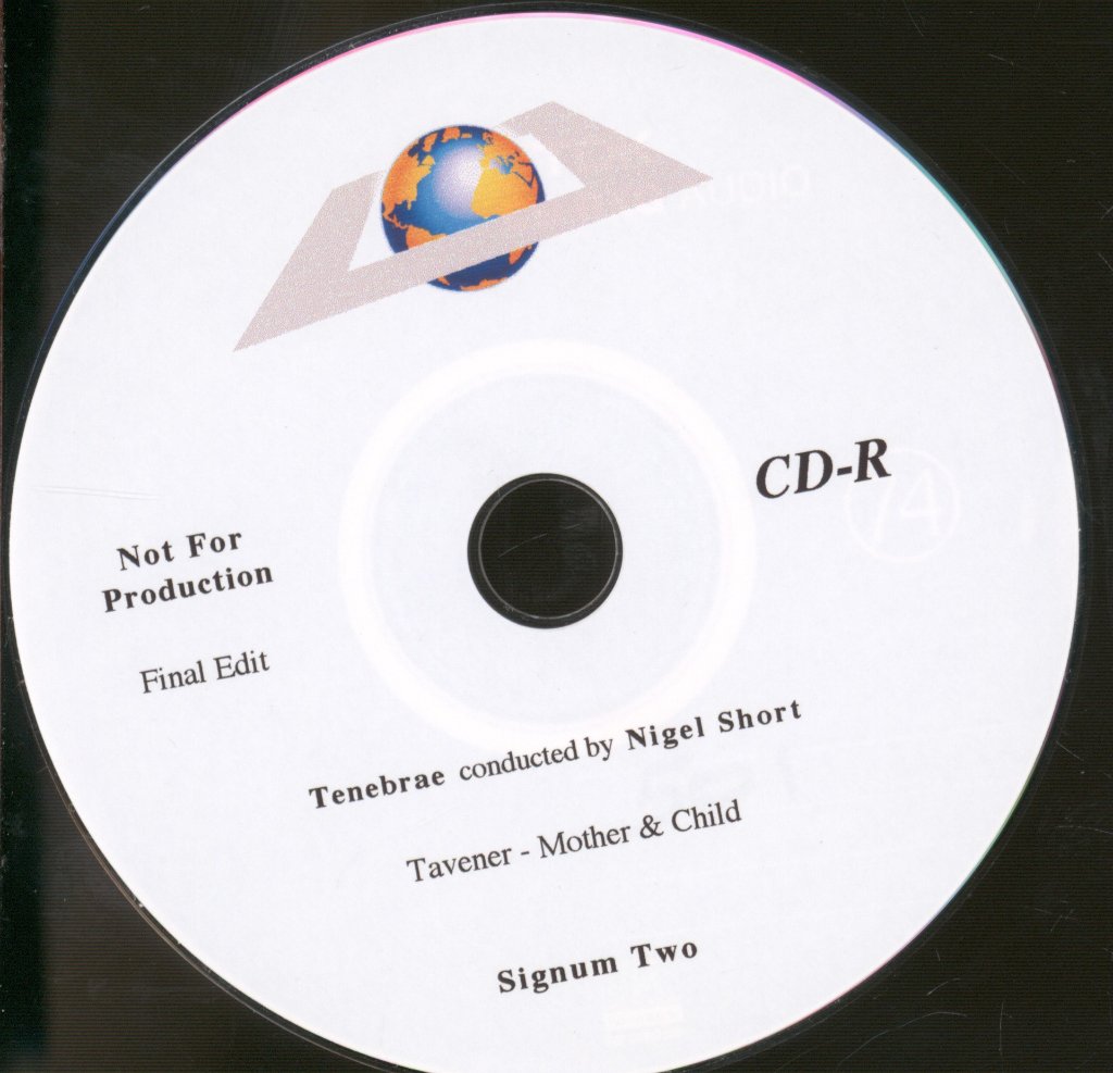 Tenebrae - Mother And Child - Cdr