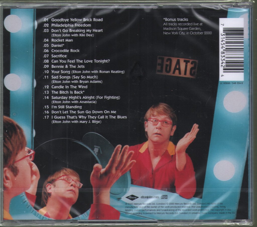 Elton John - One Night Only (The Greatest Hits) - Cd