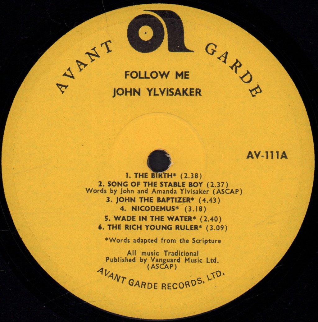John Ylvisaker - Follow Me - Lp