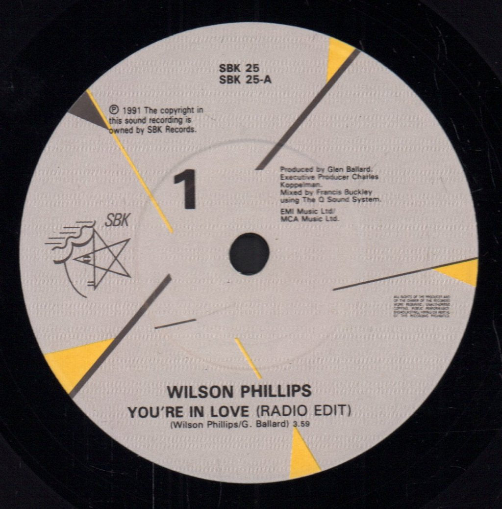 Wilson Phillips - You're In Love - 7 Inch