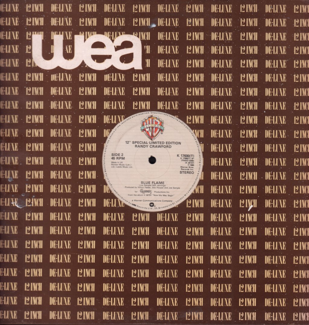 Randy Crawford - One Day I'll Fly Away - 12 Inch
