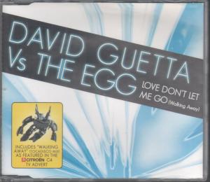 David Guetta Vs The Egg - Love Don't Let Me Go - Cd