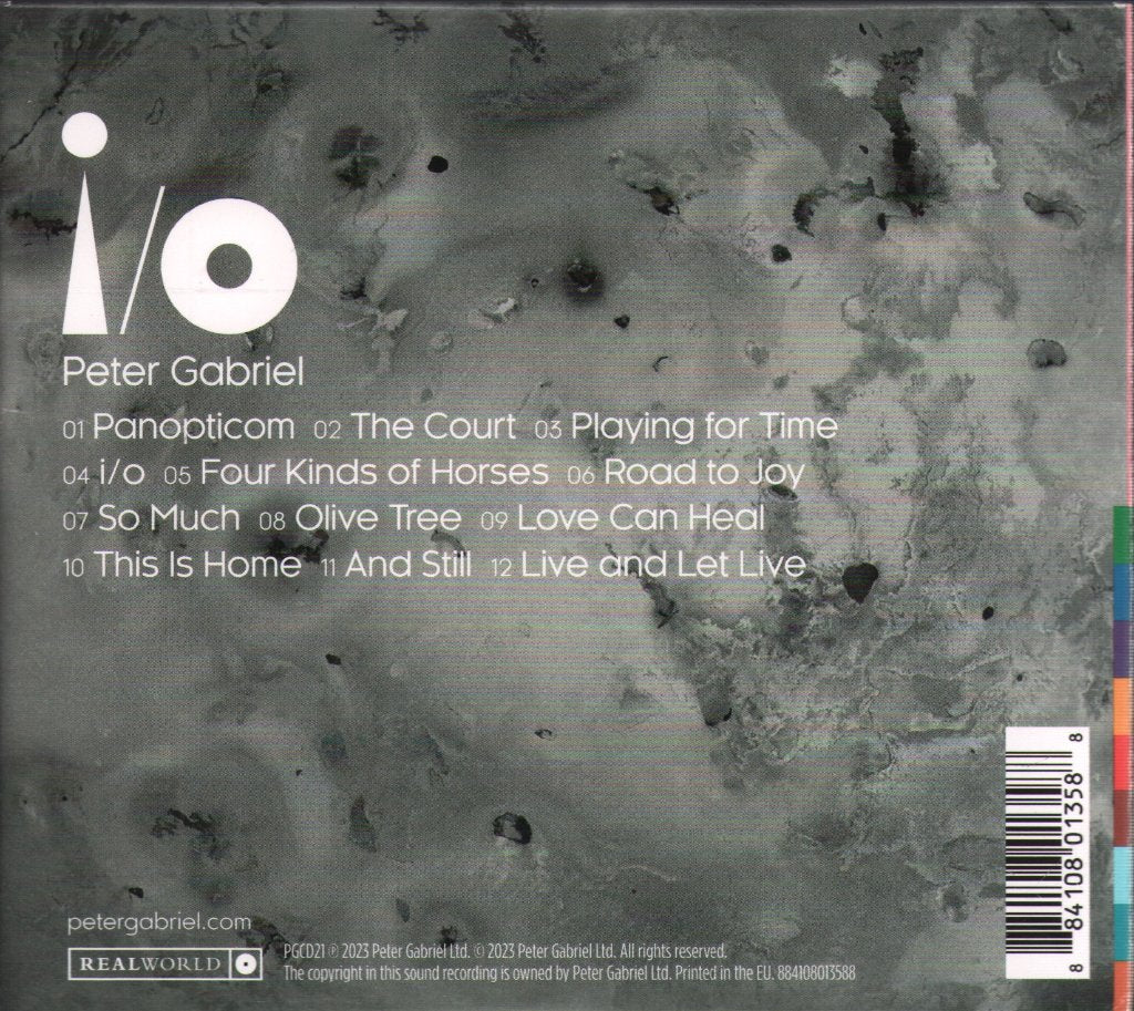Peter Gabriel - I/O - Double Cd