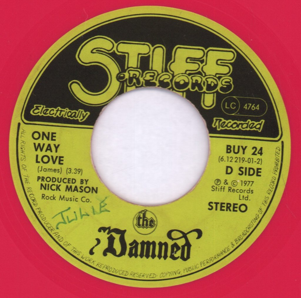 Damned (Punk) - Don't Cry Wolf - 7 Inch