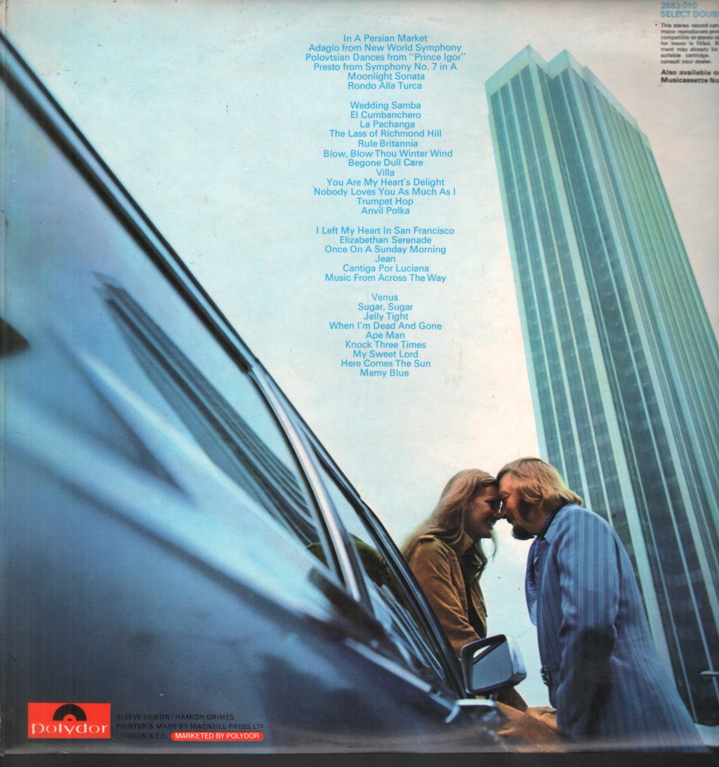 James Last - Music Of - Double Lp