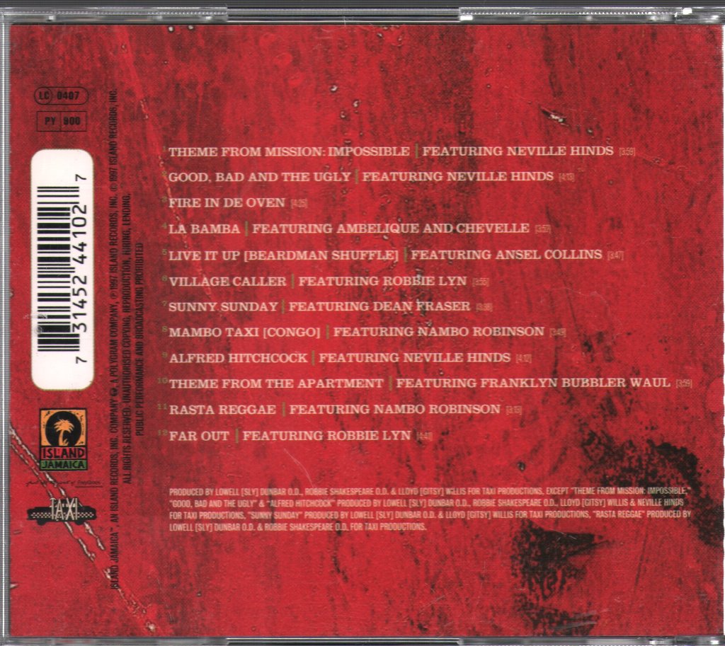 Sly & Robbie - Mambo Taxi - Cd