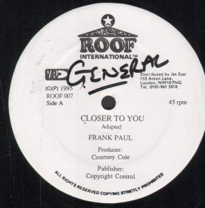Frankie Paul / Ruddy Thomas - Closer To You / Let Love - 12 Inch