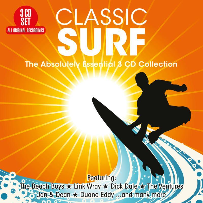 Various Artists - Classic Surf - the Absolutely Essential 3 CD Collection - Triple Cd