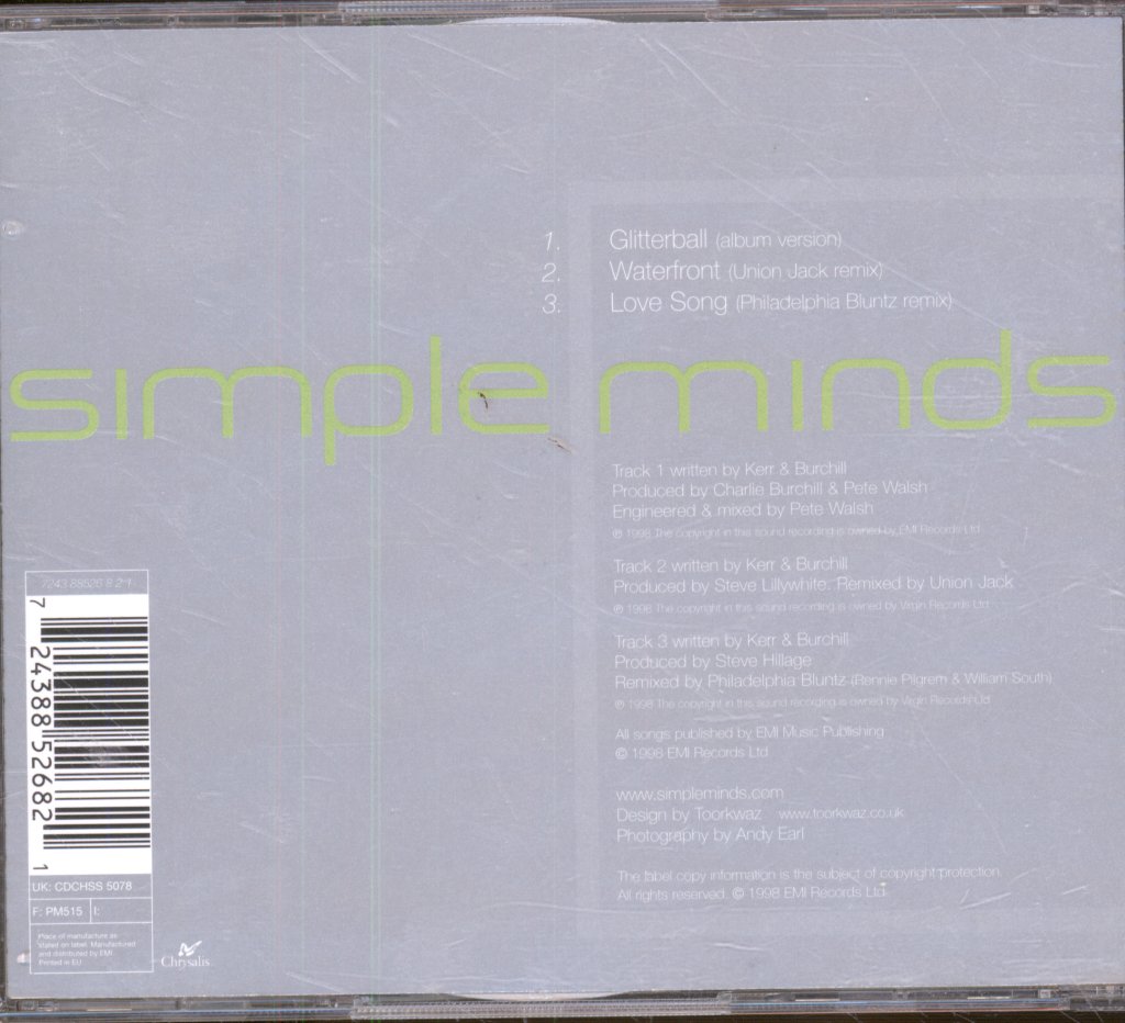 Simple Minds - Glitterball - Cd