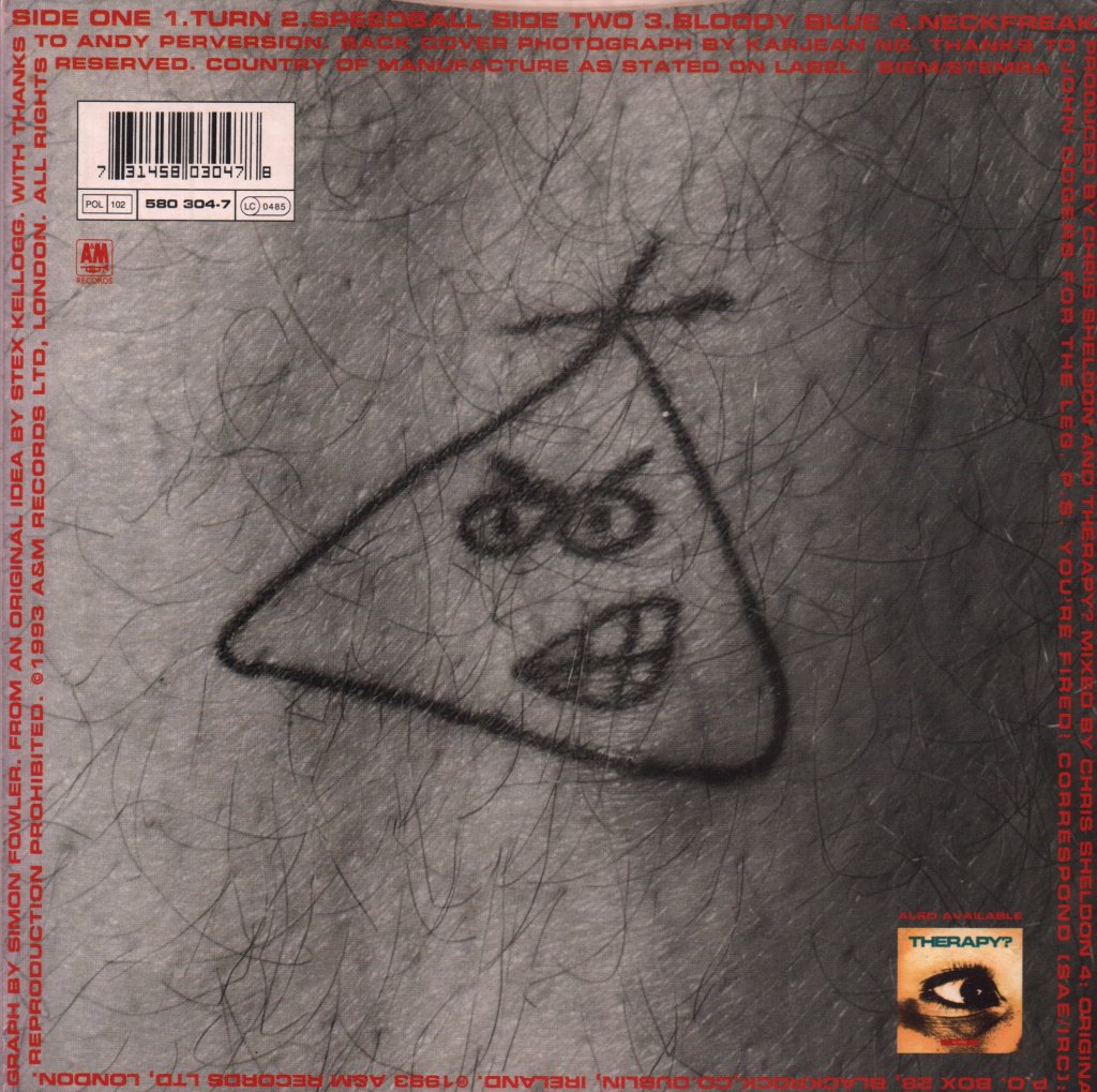 Therapy (Rock Group) - Face The Strange - 7 Inch