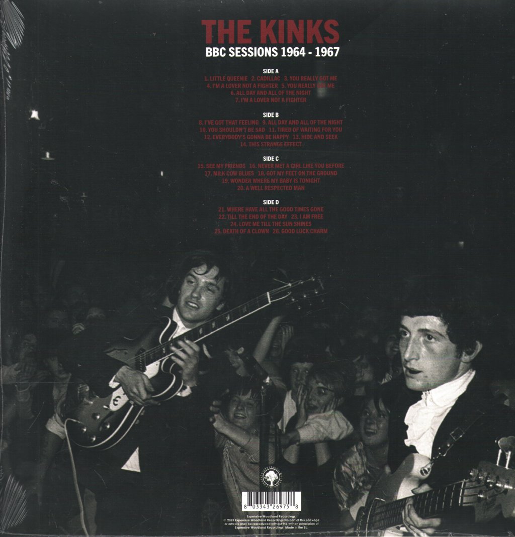 Kinks - BBC Sessions 1964-1967 - Double Lp