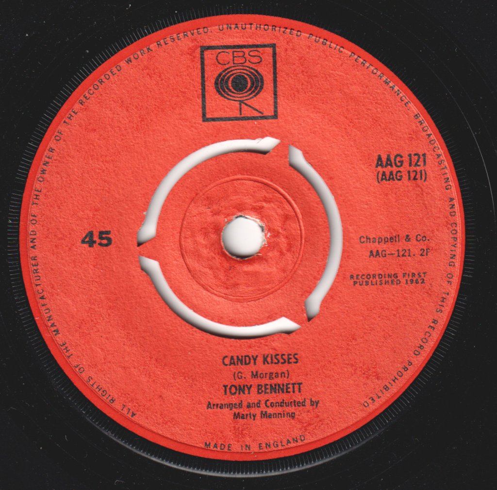 Tony Bennett - I Left My Heart In San Francisco - 7 Inch