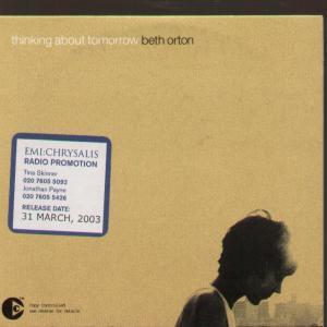 Beth Orton - Thinking About Tomorrow - Cd