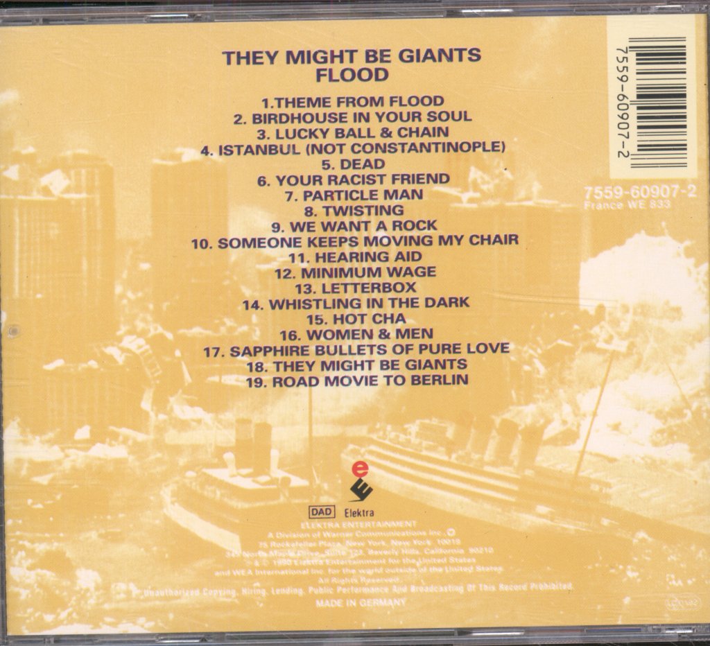 They Might Be Giants - Flood - Cd