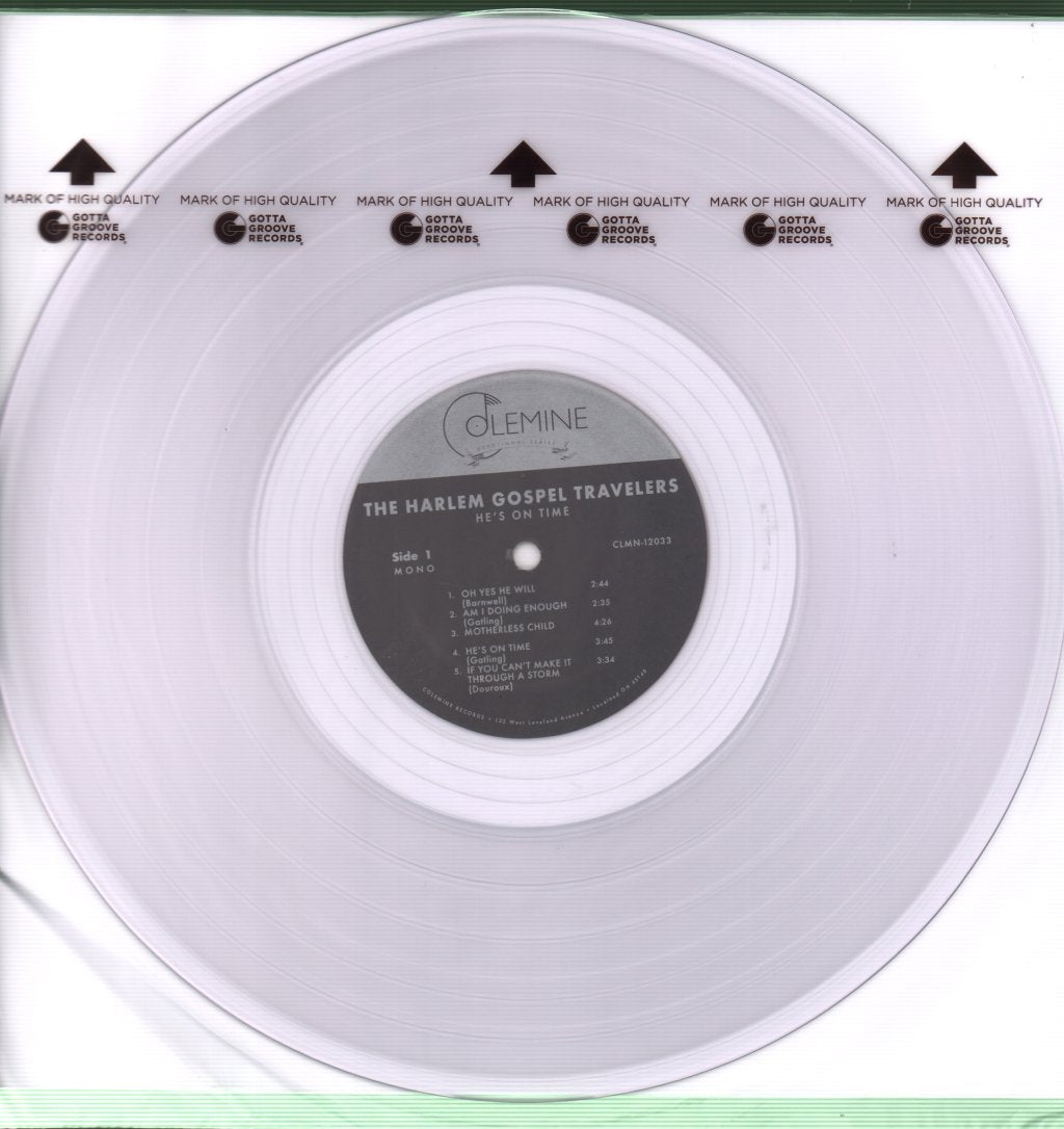 Harlem Gospel Travelers - He's On Time - Lp