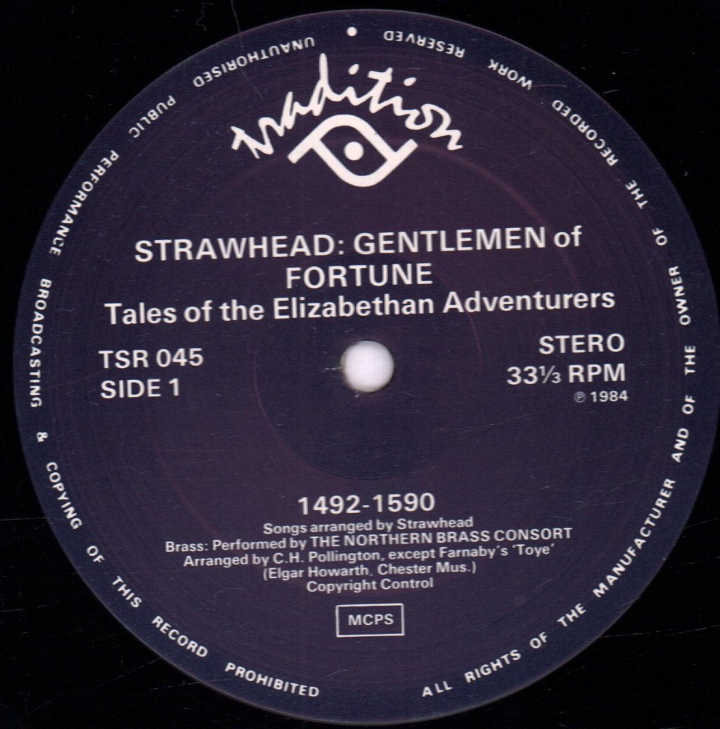 Strawhead - Gentlemen Of Fortune - Lp