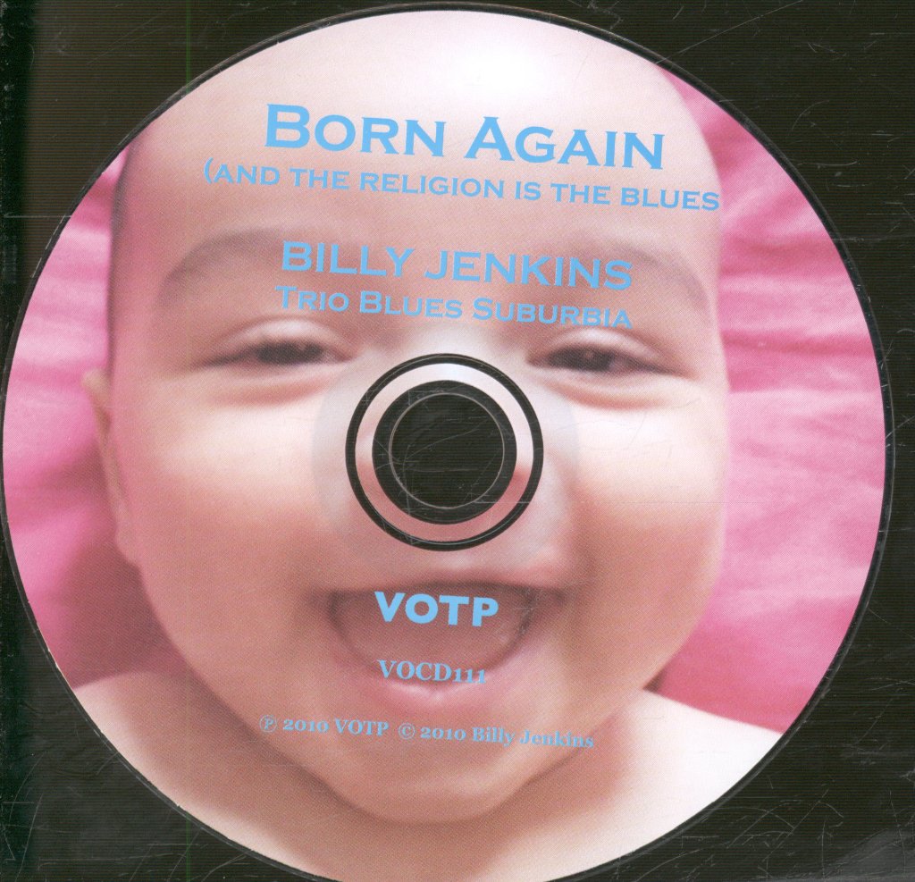Billy Jenkins Trio Blues Suburbia - Born Again (And The Religion Is The Blues) - Cd