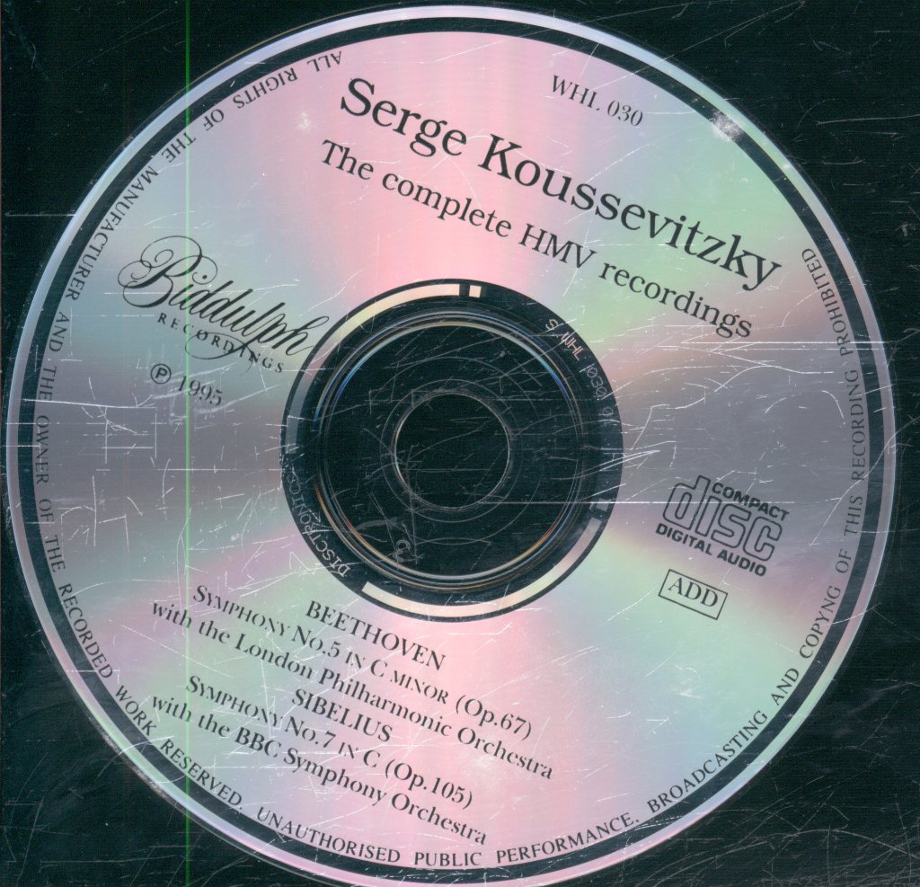 Serge Koussevitzky, The London Philharmonic - Complete HMV Recordings - Double Cd