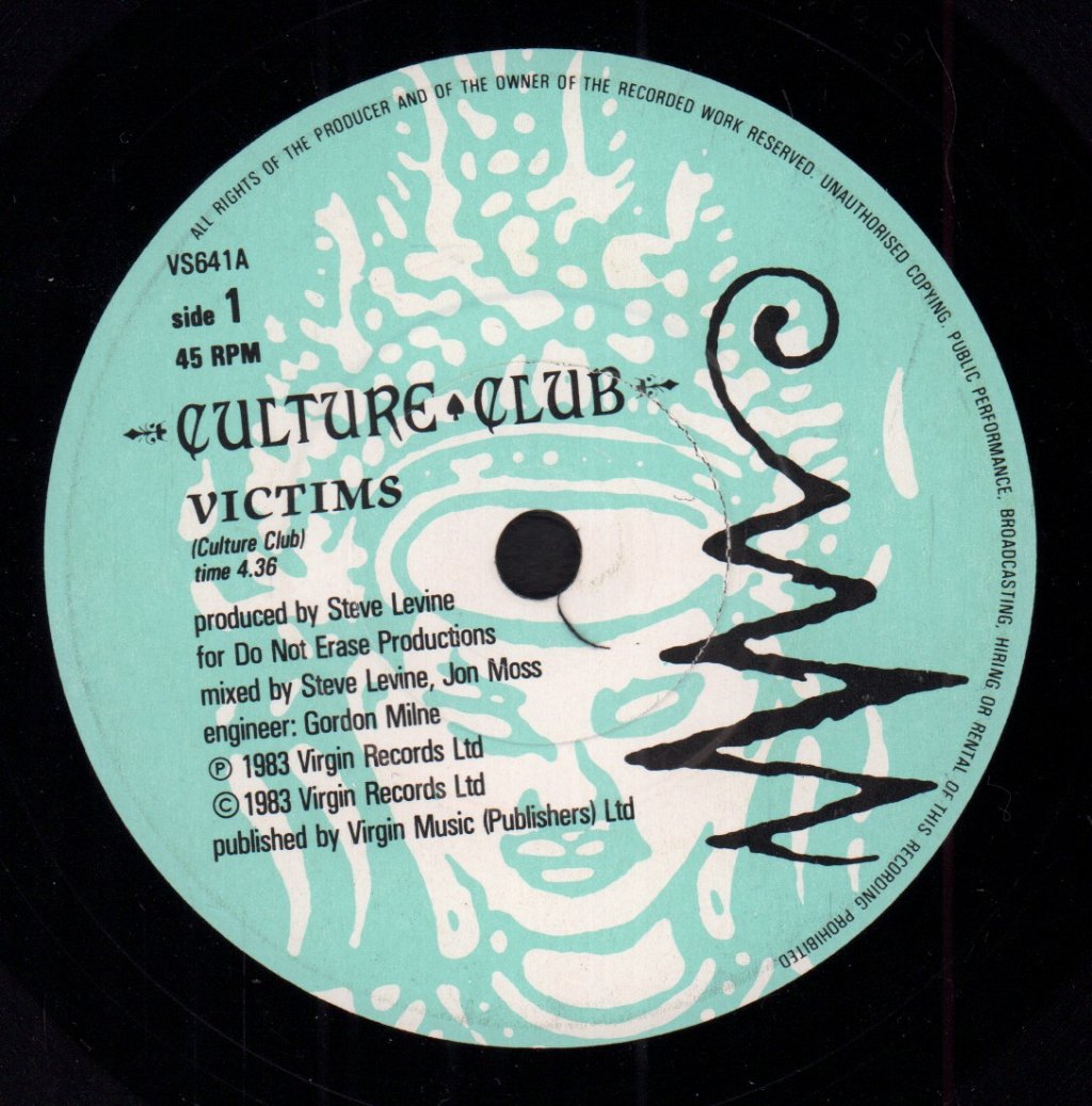 Culture Club - Victims - 7 Inch