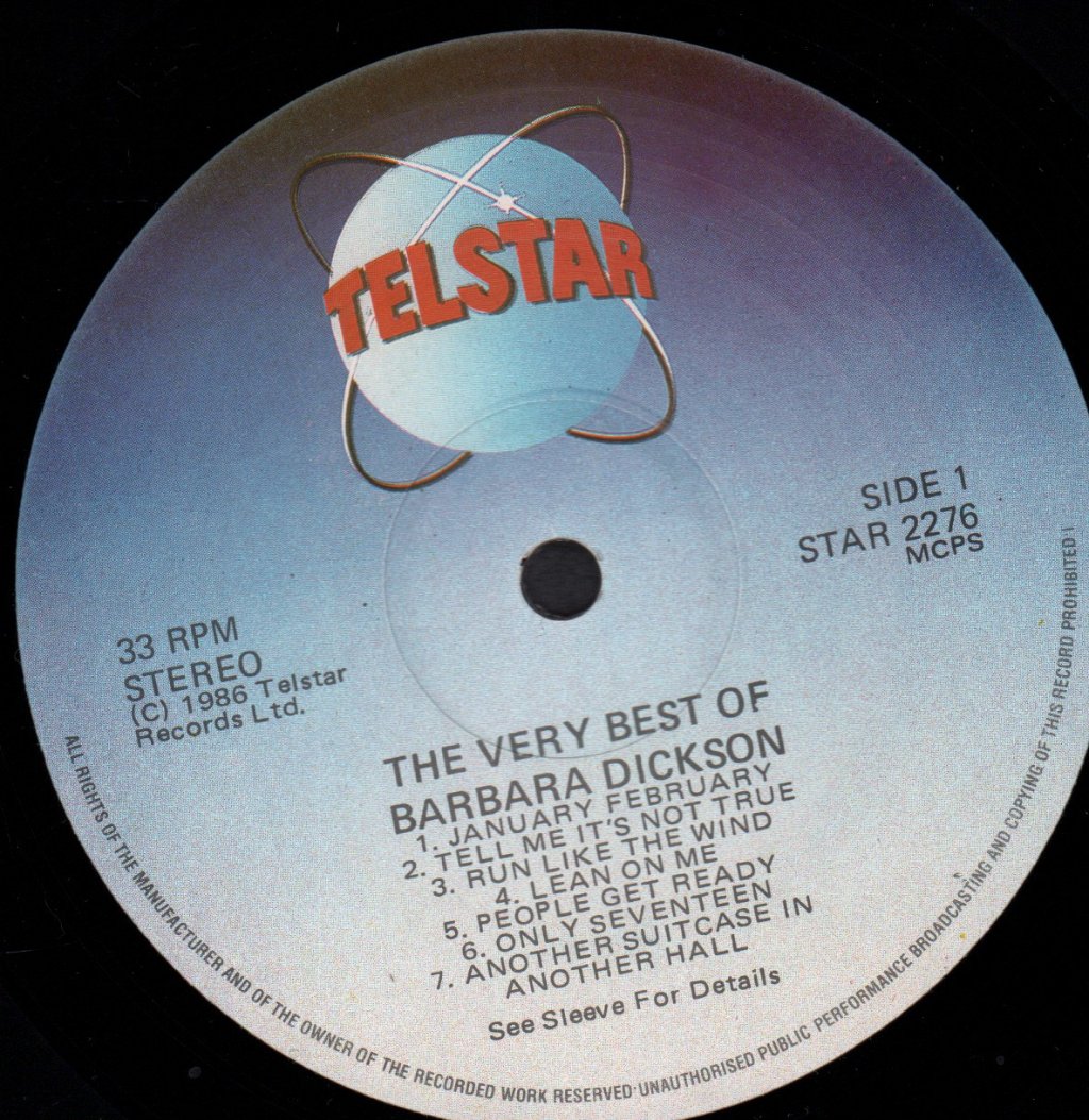 Barbara Dickson - Very Best Of - Lp