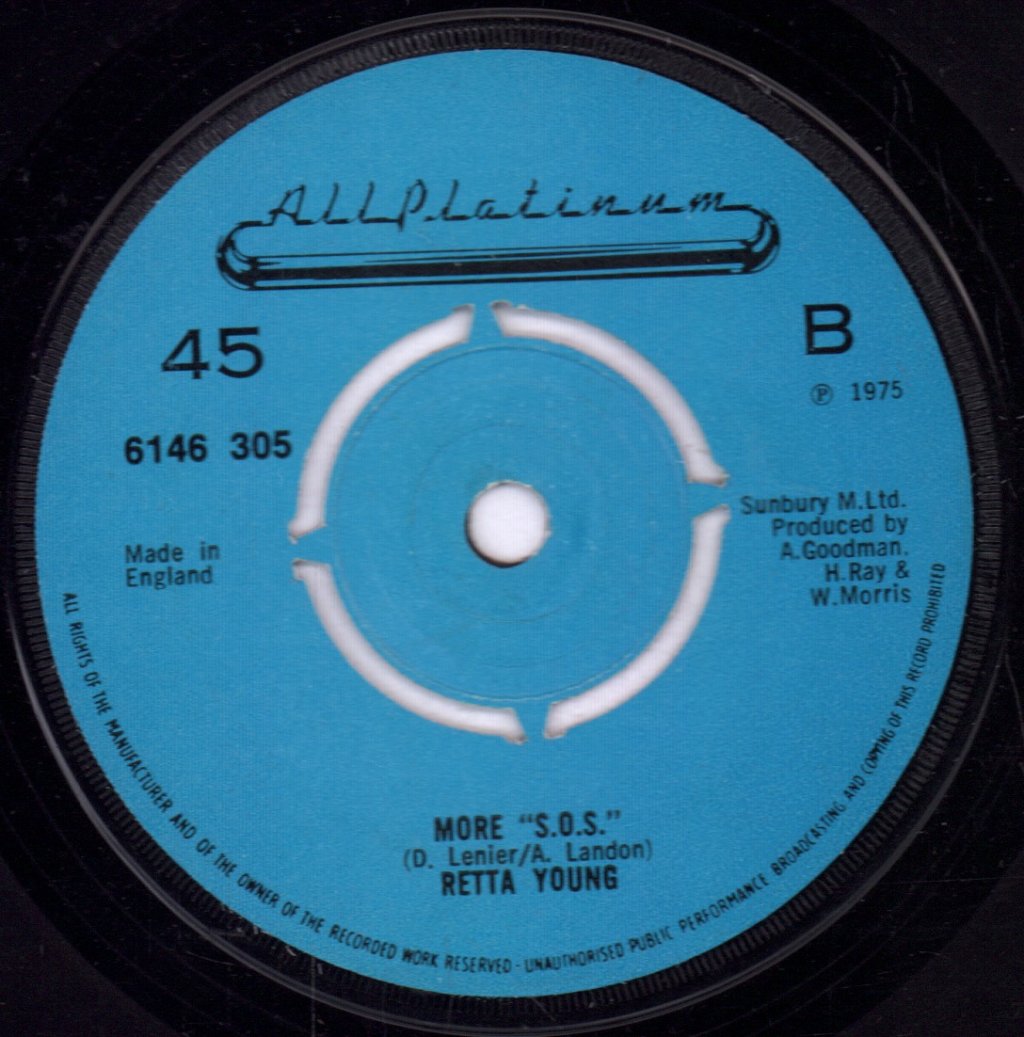 Retta Young - Sending Out An S.o.s. - 7 Inch