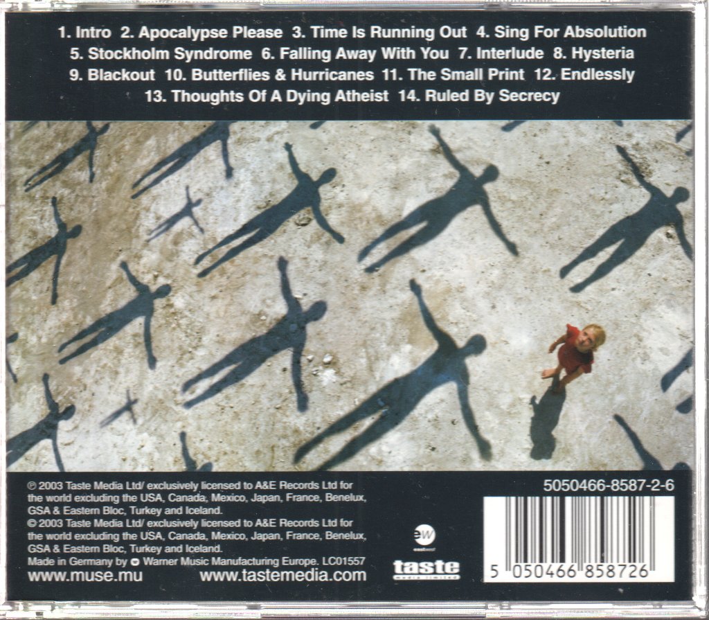 Muse - Absolution - Cd