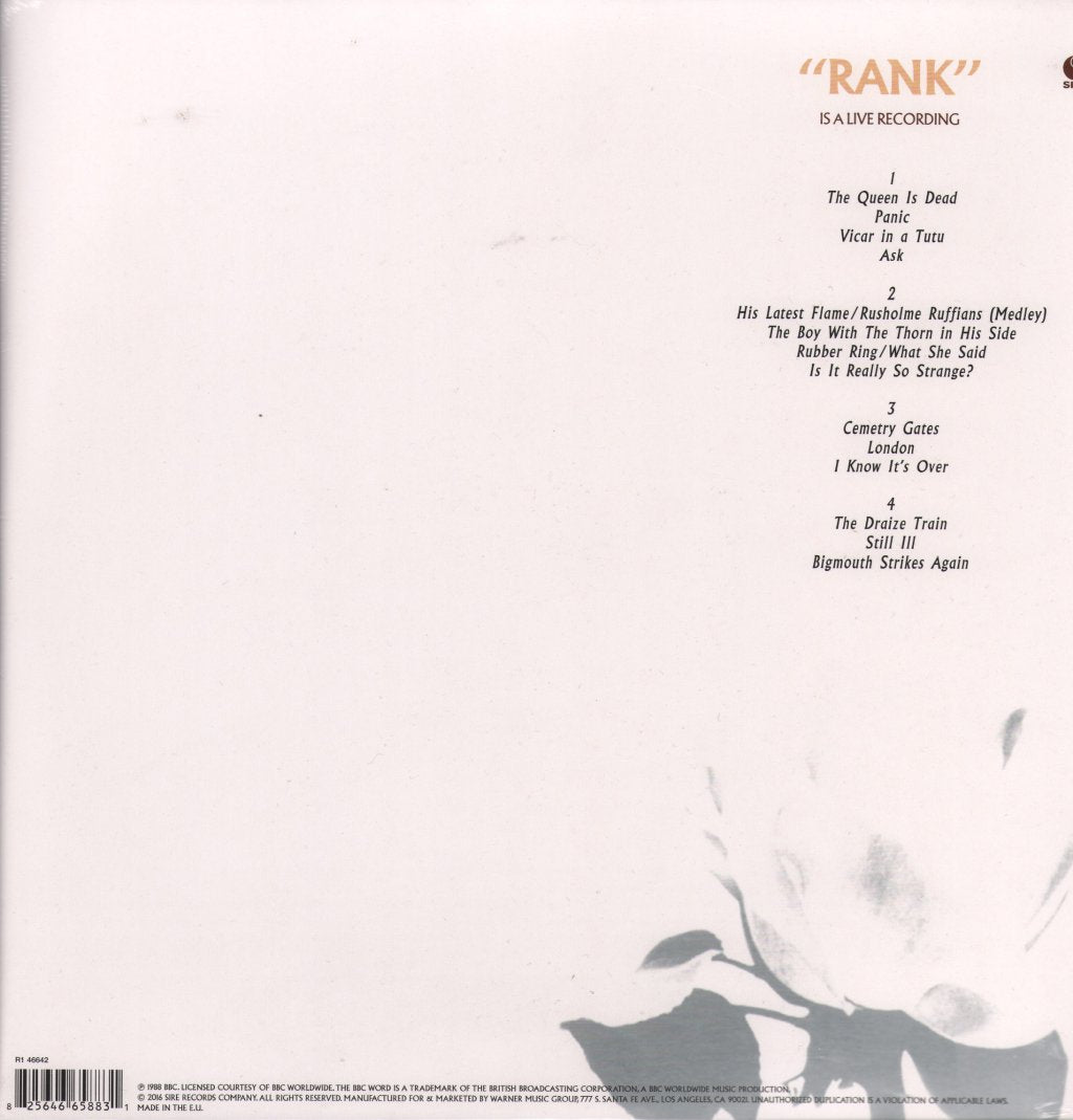 Smiths - Rank - Double Lp