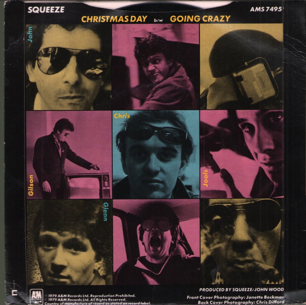 Squeeze - Christmas Day - 7 Inch