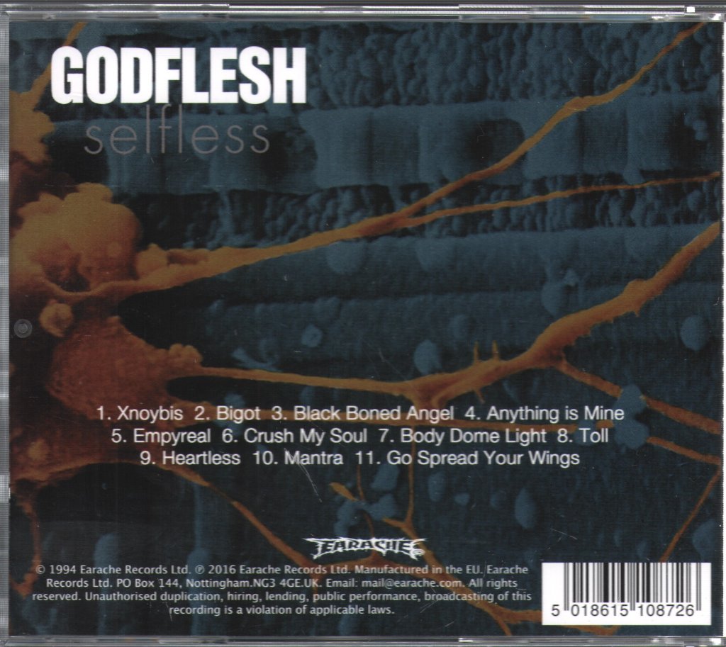 Godflesh - Selfless - Cd
