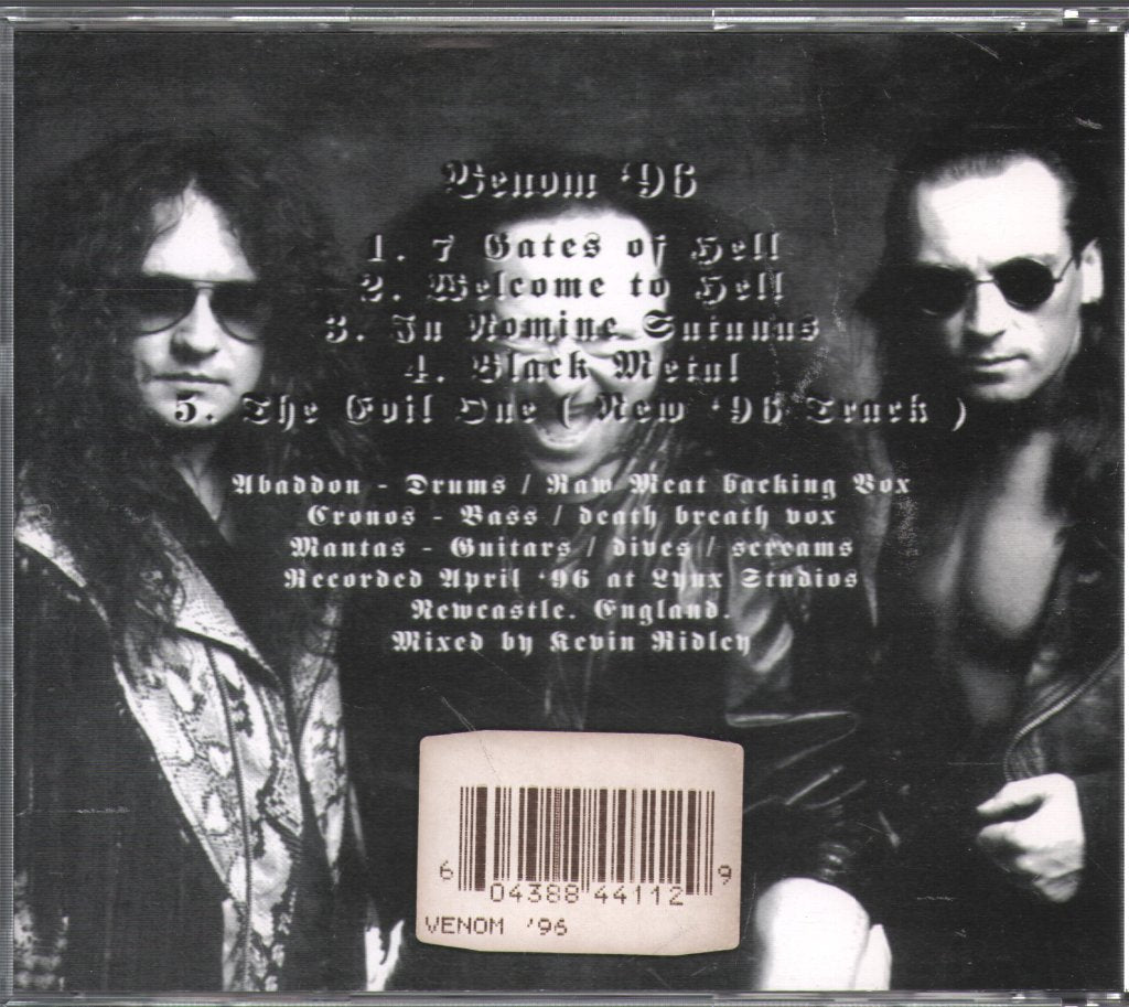 Venom - Venom '96 - Cd