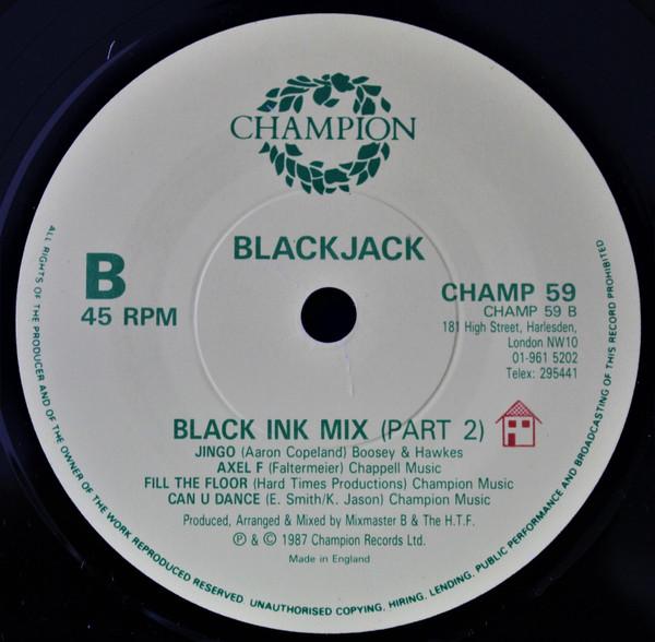 Black Jack - Black Ink Mix - 7 Inch