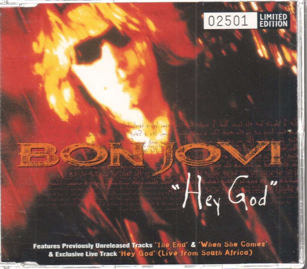 Bon Jovi - Hey God - Cd