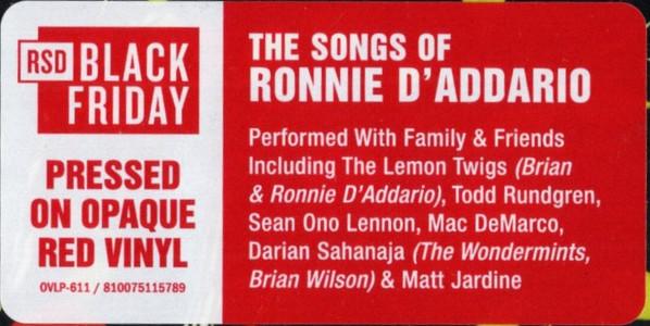 Ronnie D'Addario - Written By - Lp