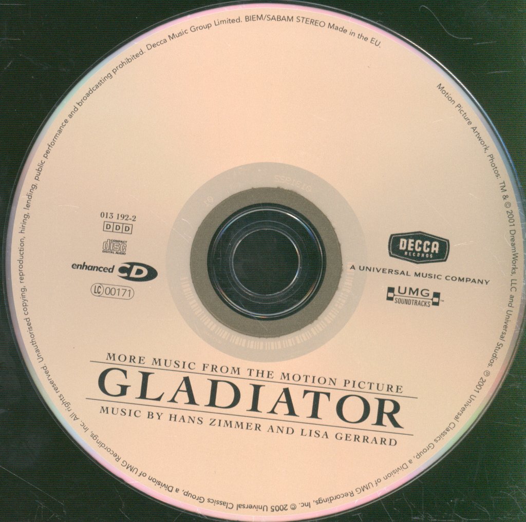Hans Zimmer And Lisa Gerrard - Gladiator: Music From The Motion Picture - Special Anniversary Edition - Double Cd