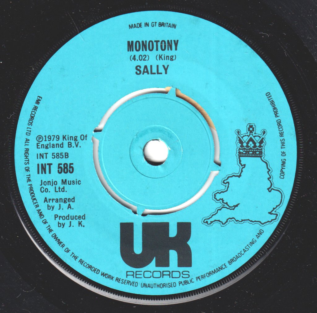 sally - Amazing Grace - 7 Inch