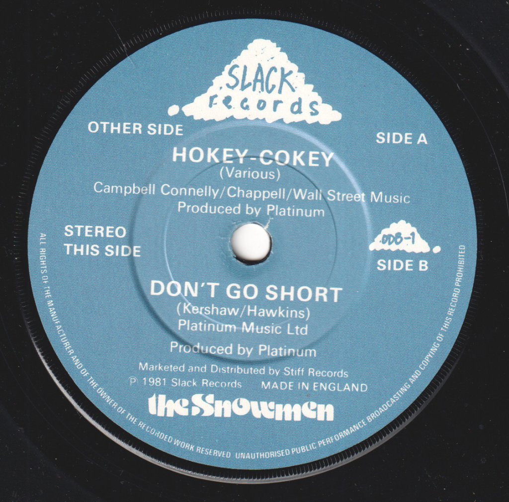Snowmen (Xmas Pop Group) - Hokey Cokey - 7 Inch