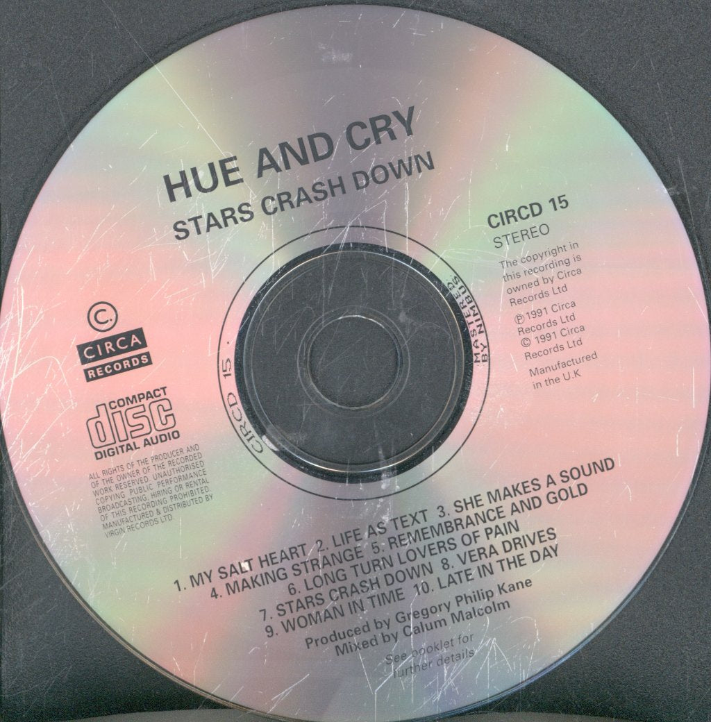 Hue And Cry - Stars Crash Down - Cd