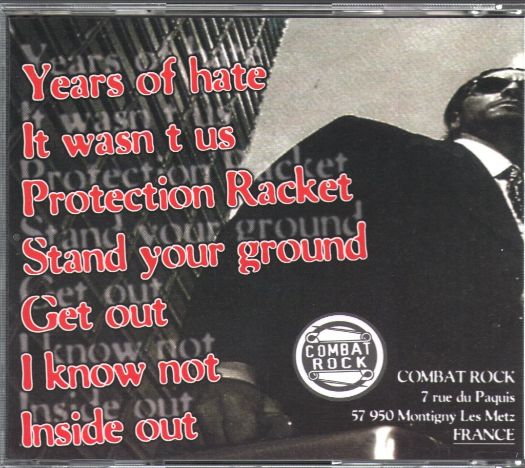 Protection Racket - It Wasn't Us - Cd