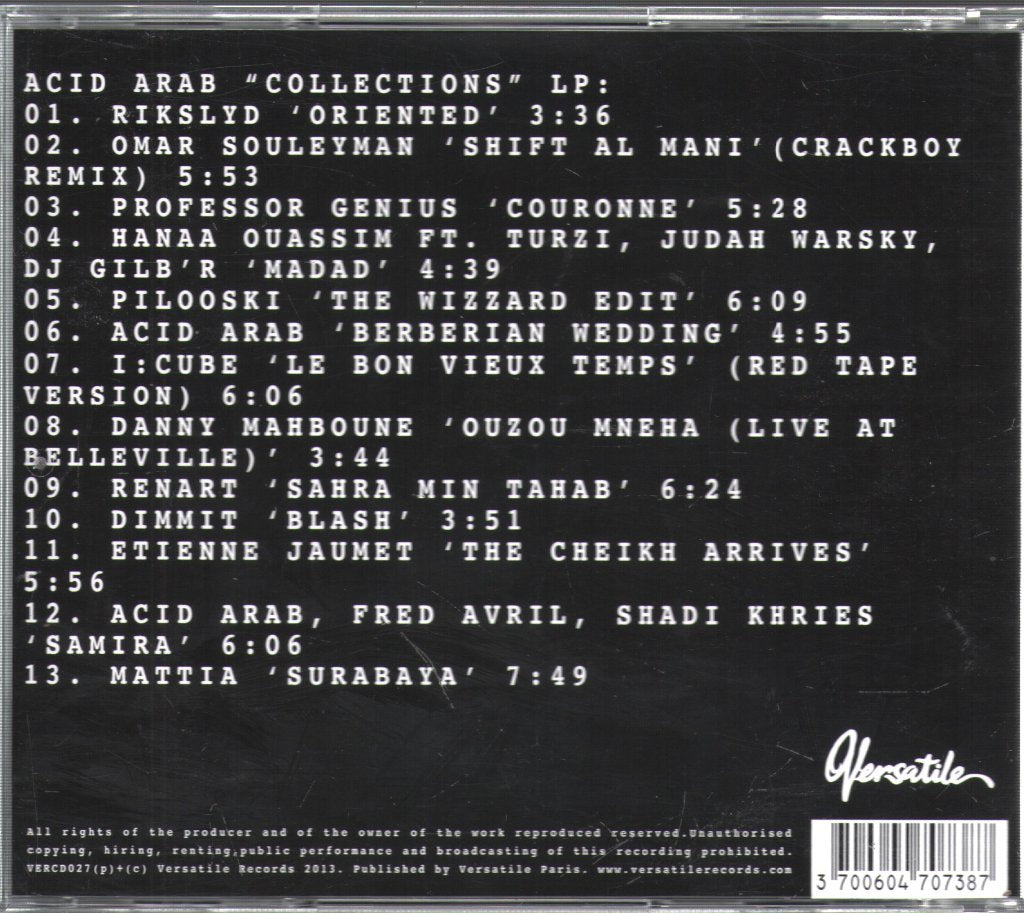 Acid Arab - Collections - Cd
