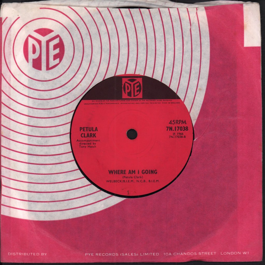 Petula Clark - My Love - 7 Inch