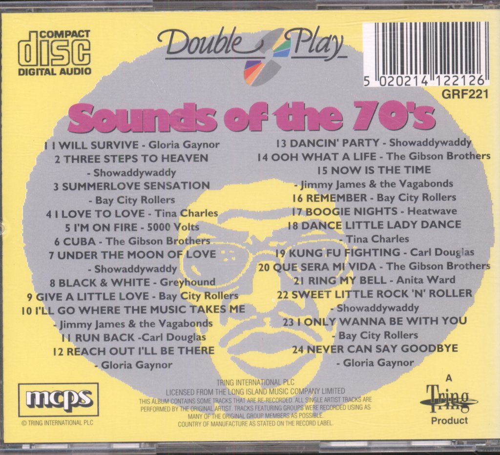 Various Artists - Sounds Of The 70's - Cd