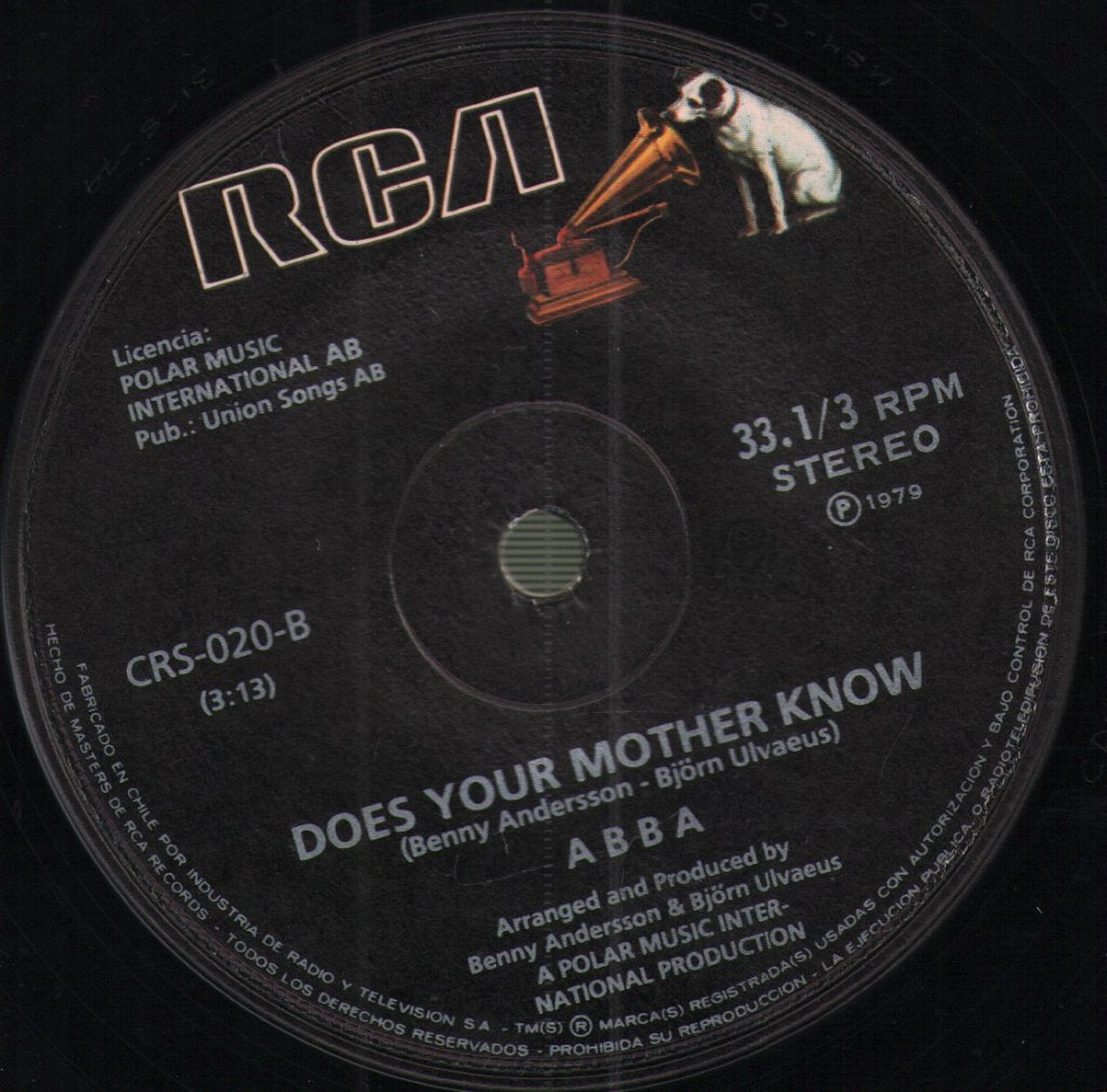 ABBA - Voulez-Vous / Does Your Mother Know - 7 Inch