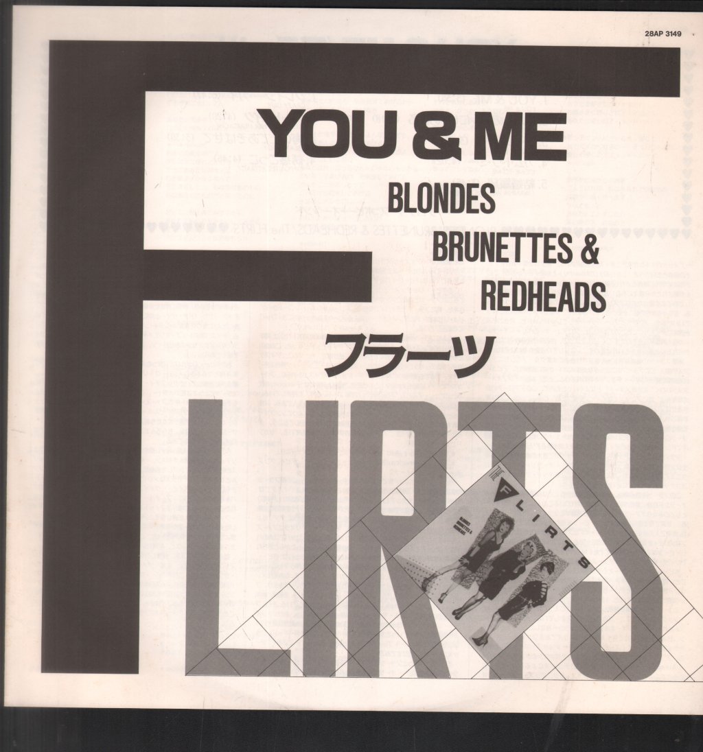 Flirts - Blondes Brunettes and Redheads - Lp