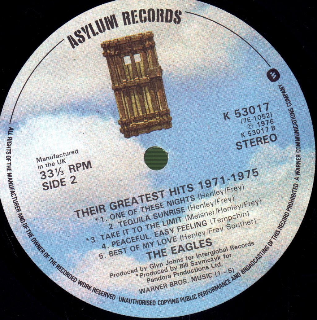 Eagles - Their Greatest Hits 1971-1975 - Lp