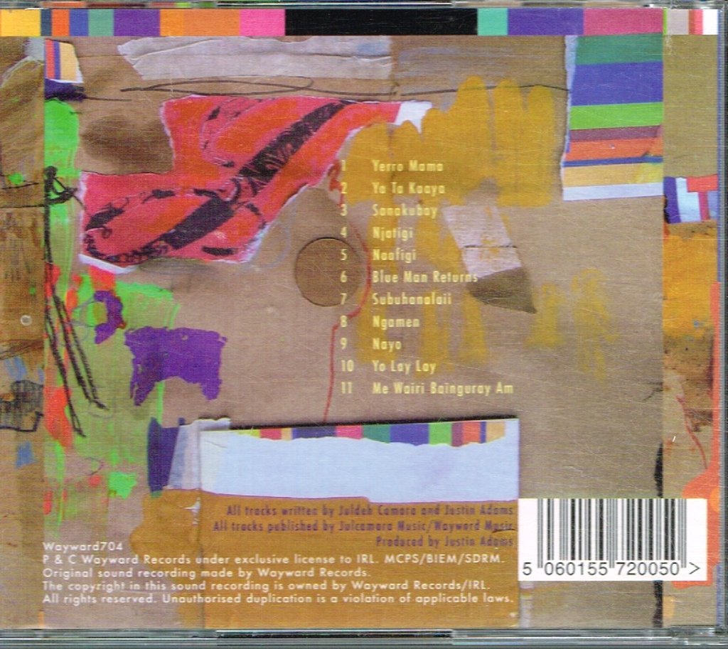 Justin Adams And Juldeh Camara - Soul Science - Cd