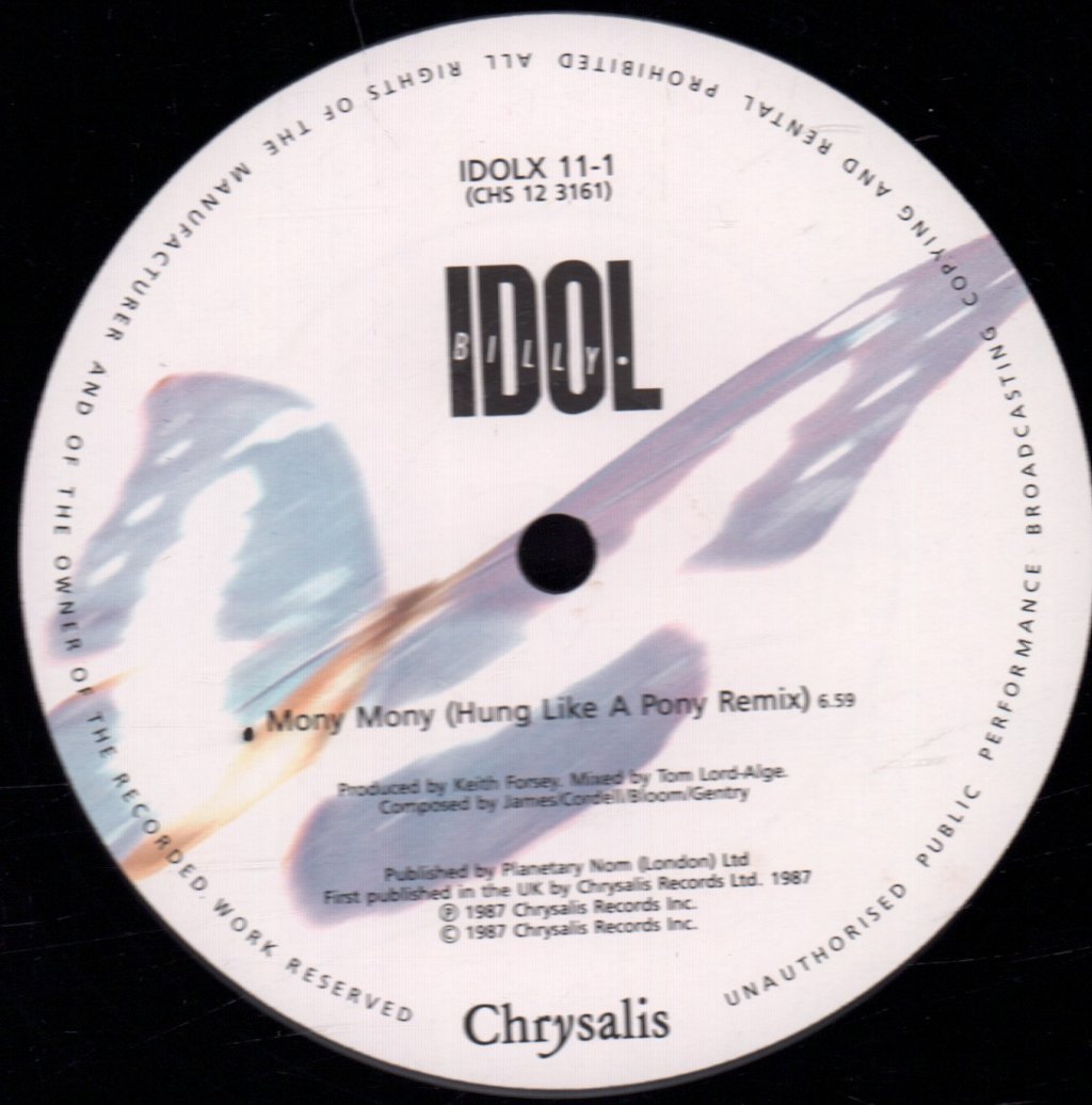 Billy Idol - Mony Mony - 12 Inch